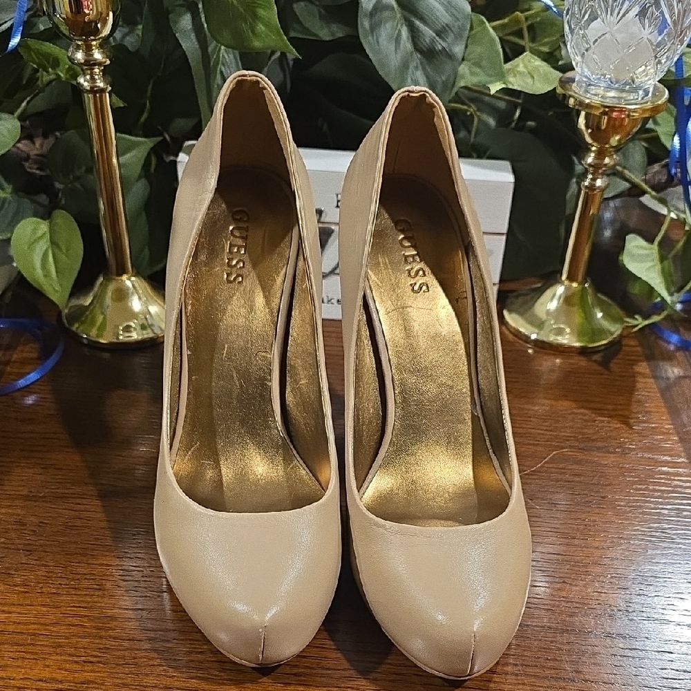Guess Women's Beige Heels